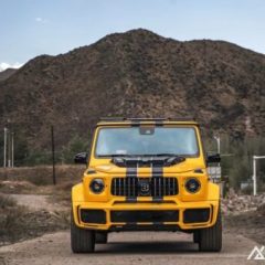 AX WRAP FILM GLOSS DEEP YELLOW – MÀU VÀNG ĐẬM BÓNG MERCEDES BENZ G63 - Ảnh nhỏ 3