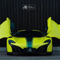 AX WRAP FILM GLOSS LEMON YELLOW – VÀNG CHANH BÓNG MCLAREN - Ảnh nhỏ 2