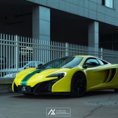 AX WRAP FILM GLOSS LEMON YELLOW – VÀNG CHANH BÓNG MCLAREN - Ảnh nhỏ 3
