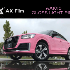 AX WRAP FILM GLOSS LIGHT PINK – HỒNG BÓNG NHẸ AUDI Q2 - Ảnh nhỏ 1