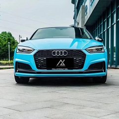 AX WRAP FILM GLOSS LIGHT SKY BLUE –XANH BẦU TRỜI BÓNG NHẸ AUDI - Ảnh nhỏ 5