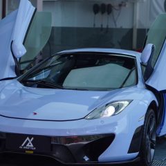 AX WRAP FILM GLOSS MISTY BLUE – XANH SƯƠNG BÓNG MCLAREN - Ảnh nhỏ 2