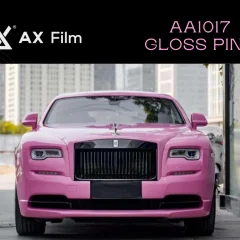 AX WRAP FILM GLOSS PINK - MÀU HỒNG BÓNG - Ảnh nhỏ 1