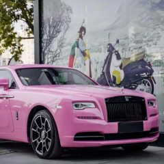 AX WRAP FILM GLOSS PINK - MÀU HỒNG BÓNG - Ảnh nhỏ 2