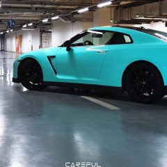 AX WRAP FILM GLOSS TIFFANY BLUE – XANH TIFFANY BÓNG NISSAN GTR - Ảnh nhỏ 3