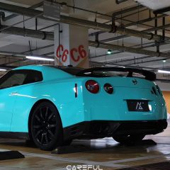 AX WRAP FILM GLOSS TIFFANY BLUE – XANH TIFFANY BÓNG NISSAN GTR - Ảnh nhỏ 4