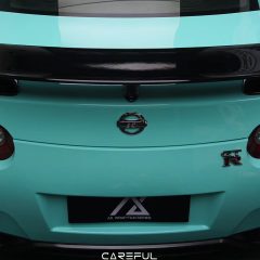 AX WRAP FILM GLOSS TIFFANY BLUE – XANH TIFFANY BÓNG NISSAN GTR - Ảnh nhỏ 5