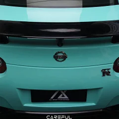 AX WRAP FILM GLOSS TIFFANY BLUE – XANH TIFFANY BÓNG NISSAN GTR - Ảnh nhỏ 5