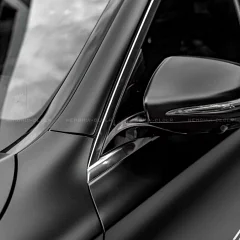 AX WRAP FILM MATTE BLACK – ĐEN MỜ MERCEDES BENZ E300 - Ảnh nhỏ 3