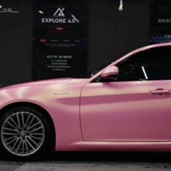 AX WRAP FILM MATTE DIAMOND CHARM GOLDEN PINK - MÀU VÀNG HỒNG ÁNH KIM CƯƠNG MỜ QUYẾN RŨ - Ảnh nhỏ 2