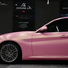 AX WRAP FILM MATTE DIAMOND CHARM GOLDEN PINK - MÀU VÀNG HỒNG ÁNH KIM CƯƠNG MỜ QUYẾN RŨ - Ảnh nhỏ 2