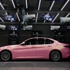 AX WRAP FILM MATTE DIAMOND CHARM GOLDEN PINK - MÀU VÀNG HỒNG ÁNH KIM CƯƠNG MỜ QUYẾN RŨ - Ảnh nhỏ 1