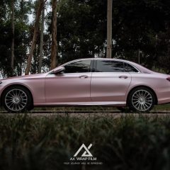 AX WRAP FILM PEARL METALLIC SAKURA PINK - HỒNG SAKURA ÁNH KIM NGỌC TRAI - Ảnh nhỏ 3