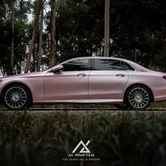 AX WRAP FILM PEARL METALLIC SAKURA PINK - HỒNG SAKURA ÁNH KIM NGỌC TRAI - Ảnh nhỏ 3