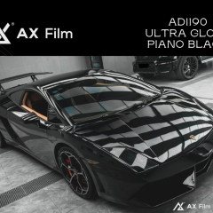 AX PPF/WRAP FILM ULTRA GLOSS PIANO BLACK – ĐEN PIANO SIÊU BÓNG LAMBORGHINI - Ảnh nhỏ 1