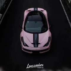 AX PPF/WRAP FILM ULTRA GLOSS SAKURA PINK – HỒNG SAKURA SIÊU BÓNG FERRARI 458 SPECIALE - Ảnh nhỏ 2