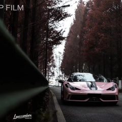 AX PPF/WRAP FILM ULTRA GLOSS SAKURA PINK – HỒNG SAKURA SIÊU BÓNG FERRARI 458 SPECIALE - Ảnh nhỏ 3