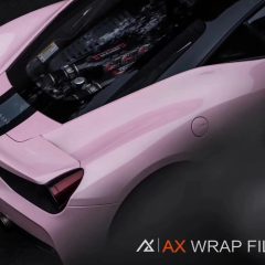 AX PPF/WRAP FILM ULTRA GLOSS SAKURA PINK – HỒNG SAKURA SIÊU BÓNG FERRARI 458 SPECIALE - Ảnh nhỏ 5