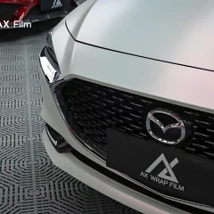 AX WRAP FILM PEARL METALLIC WHITE IRIDESCENT RED - NGỌC TRAI ÁNH KIM ĐỎ - Ảnh nhỏ 3