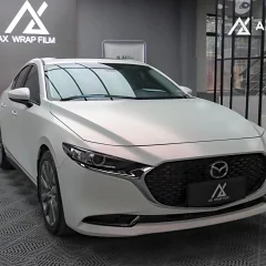 AX WRAP FILM PEARL METALLIC WHITE IRIDESCENT RED - NGỌC TRAI ÁNH KIM ĐỎ - Ảnh nhỏ 5