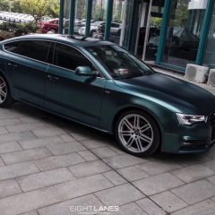 AX WRAP FILM PEARL METALLIC BLACKISH GREEN - MÀU XANH ĐEN ÁNH KIM NGỌC TRAI - Ảnh nhỏ 3