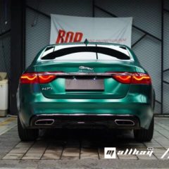AX WRAP FILM PEARL METALLIC EMERALD - XANH NGỌC LỤC BẢO HIỆU ỨNG NGỌC TRAI KIM LOẠI - Ảnh nhỏ 4