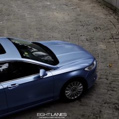 AX WRAP FILM PEARL METALLIC MISTY BLUE - NGỌC TRAI KIM LOẠI MÀU XANH SƯƠNG MÙ - Ảnh nhỏ 5