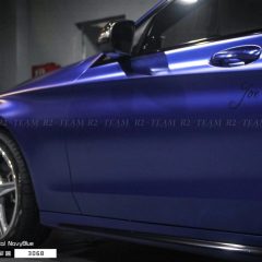 AX WRAP FILM PEARL METALLIC MISTY BLUE - MÀU XANH HẢI QUÂN ÁNH KIM NGỌC TRAI - Ảnh nhỏ 2