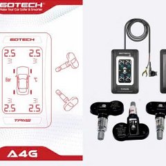 Cảm Biến Áp Suất Lốp GOTECH A4G - Ảnh nhỏ 1