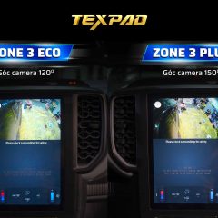 CAMERA 3 MẮT TEXPAD ZONE 3 ECO - Camera Hỗ Trợ Lái Xe An Toàn - Ảnh nhỏ 3