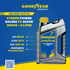 GOODYEAR XTREME POWER RACING FX 8000E 10W40 - Ảnh nhỏ 3