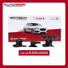 CAMERA 3 MẮT Ô TÔ GOTECH GCAM - 3 WAY - Ảnh nhỏ 1