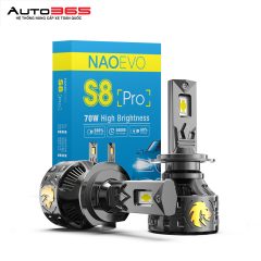 BÓNG LED NAOEVO S8 PRO CHÂN H7 - Ảnh nhỏ 1