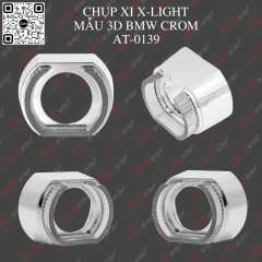 CHỤP XI X-LIGHT MẪU 3D BMW CROM 2023 AT-0139 - Ảnh nhỏ 1