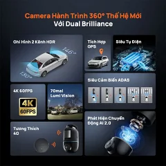 Camera hành trình 70mai Omni X800 4K - Ảnh nhỏ 5
