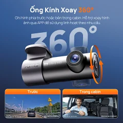 Camera hành trình 70mai M310 Plus 4K, ống kính xoay 360° - Ảnh nhỏ 4