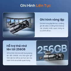 Camera hành trình 70mai M310 Plus 4K, ống kính xoay 360° - Ảnh nhỏ 5