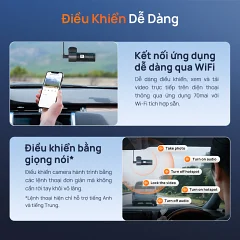 Camera hành trình 70mai M310 Plus 4K, ống kính xoay 360° - Ảnh nhỏ 6