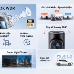 Camera Hành Trình 70mai M310 Plus 3K - Ảnh nhỏ 3