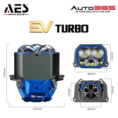 Bi LED AES SV Turbo - Ảnh nhỏ 6