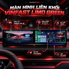 Màn hình liền khối GBA cho VinFast Limo Green / MPV7 - Ảnh nhỏ 2
