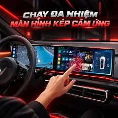 Màn hình liền khối GBA cho VinFast Limo Green / MPV7 - Ảnh nhỏ 3