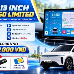 Màn hình Texpad TX24 13 inch Limo 360 Limited cho VinFast Limo Green - Ảnh nhỏ 3