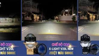 PHÂN BIỆT ÁNH SÁNG ĐỘC ĐÁO CỦA V20L - V20 NEW - V30 ULTRA