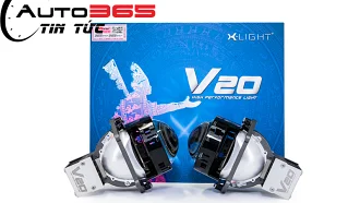 BI LED X-LIGHT V20 NEW NHIỆT MÀU 5000K VỀ VIỆT NAM SAU THỜI GIAN CHÁY HÀNG