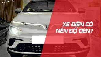 XE ĐIỆN CÓ NÊN ĐỘ ĐÈN HAY KHÔNG? TIÊU TỐN BAO NHIÊU ĐIỆN NĂNG CỦA XE?