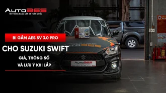 Bi gầm AES SV 3.0 Pro cho Suzuki Swift: giá, thông số và lưu ý khi lắp