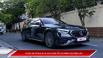 Vì sao 3M CR BLK 40 là lựa chọn tối ưu dành cho kính lái?
