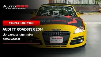 Audi TT Roadster 2014 lắp camera hành trình 70mai A800SE