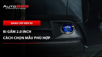 Bi gầm 2.0 inch cho xe có hốc đèn nhỏ: Cách chọn mẫu phù hợp 